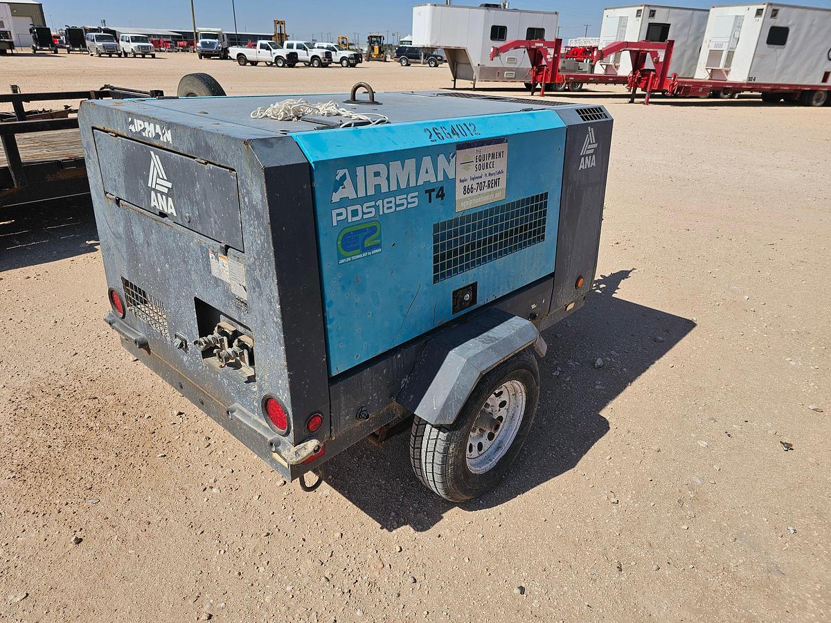 Used 2020 ALLIANCE NORTH AMERICA AIRMAN PDS185S-6E1 S/A TOWABLE AIR COMPRESSOR