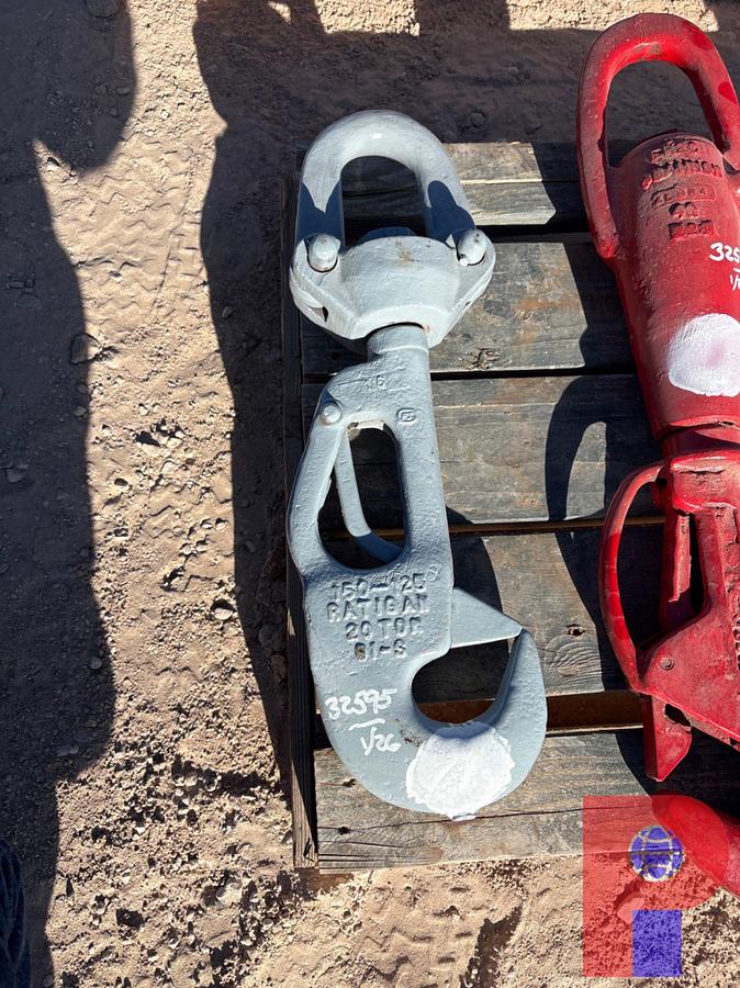 Used Ratigan 20-ton rod hook