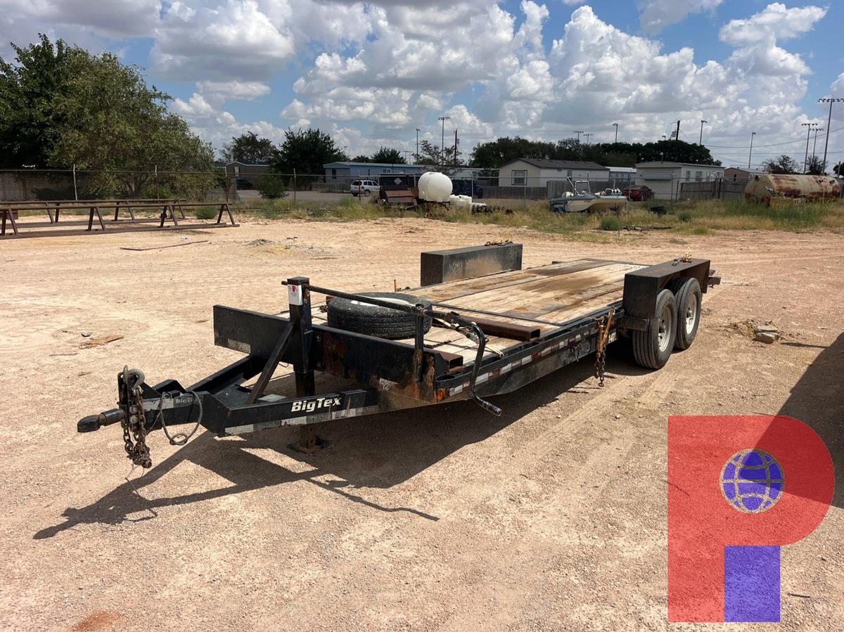 Used 2017 BIG TEX 22’ T/A BP TILT TRAILER