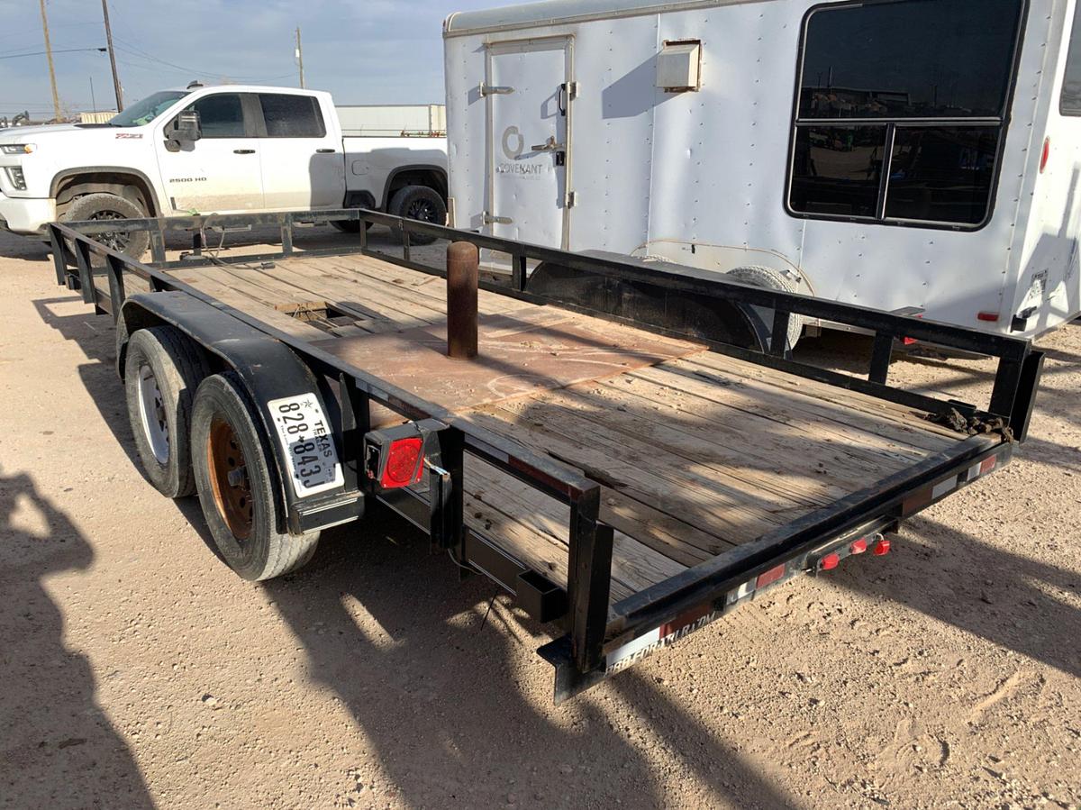 Used 2009 Park Bumper Pull BOP Transport Trailer