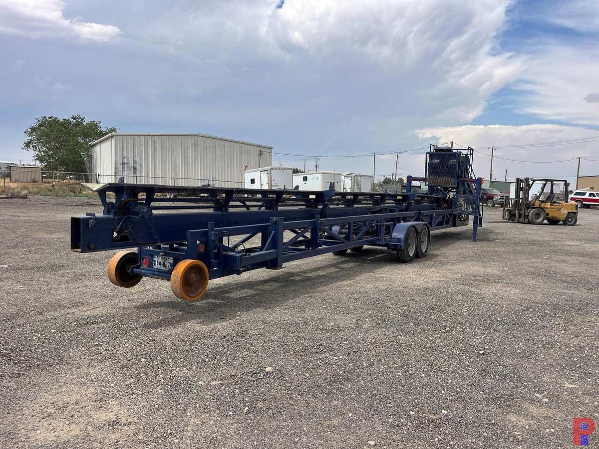 Used 38’ PIPEHANDLER CATWALK TRAILER P/B A DEUTZ 3 CYLINDER ENGINE