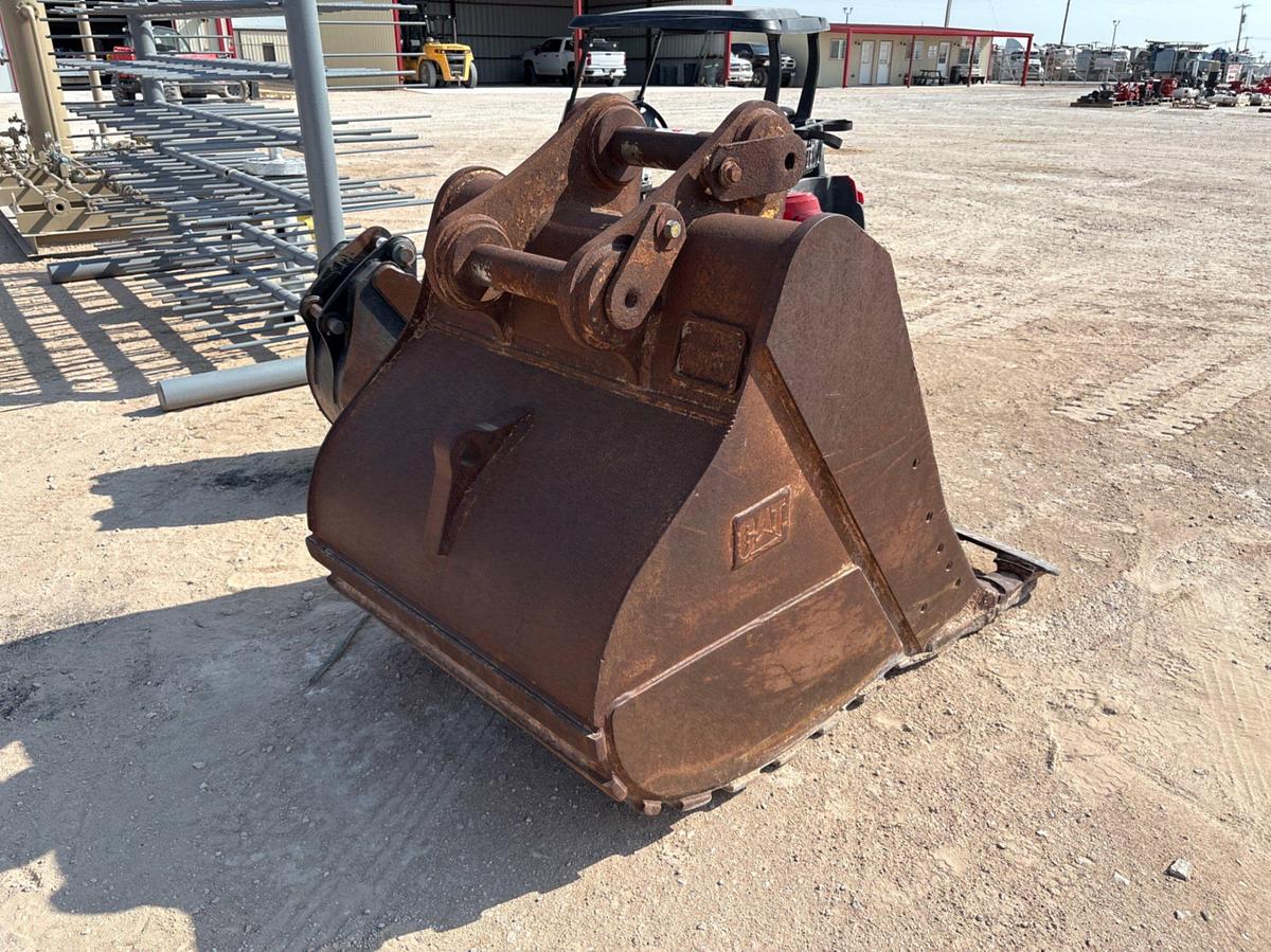Used CAT 45”W x 55”D x 43”H excavator bucket