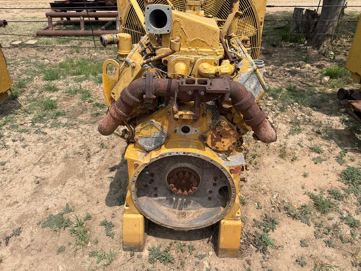 Used CATERPILLAR D3408 DIESEL ENGINE CORE W/ RADIATOR (INCOMPLETE)