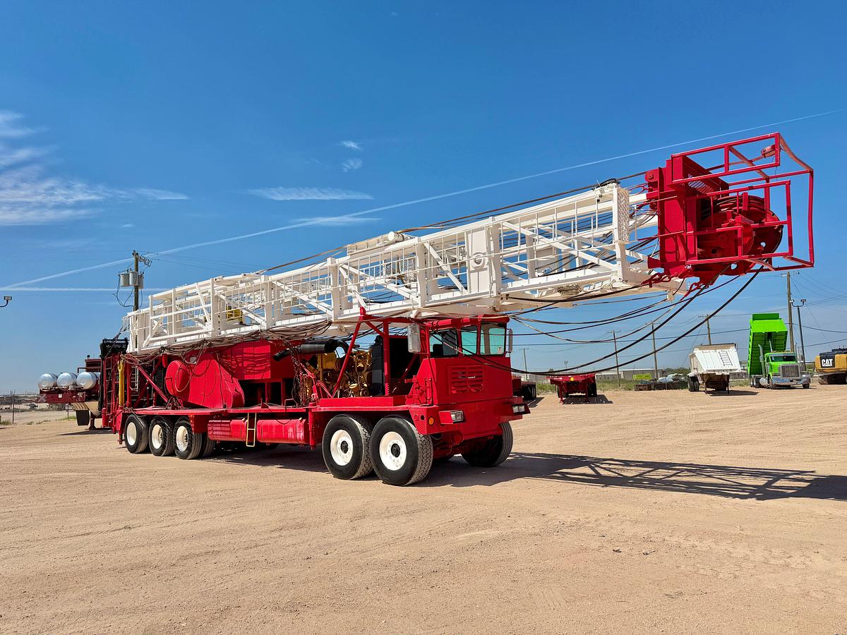Used 1979 COOPER LTO-350-DD 5-AXLE WELL SERVICE RIG