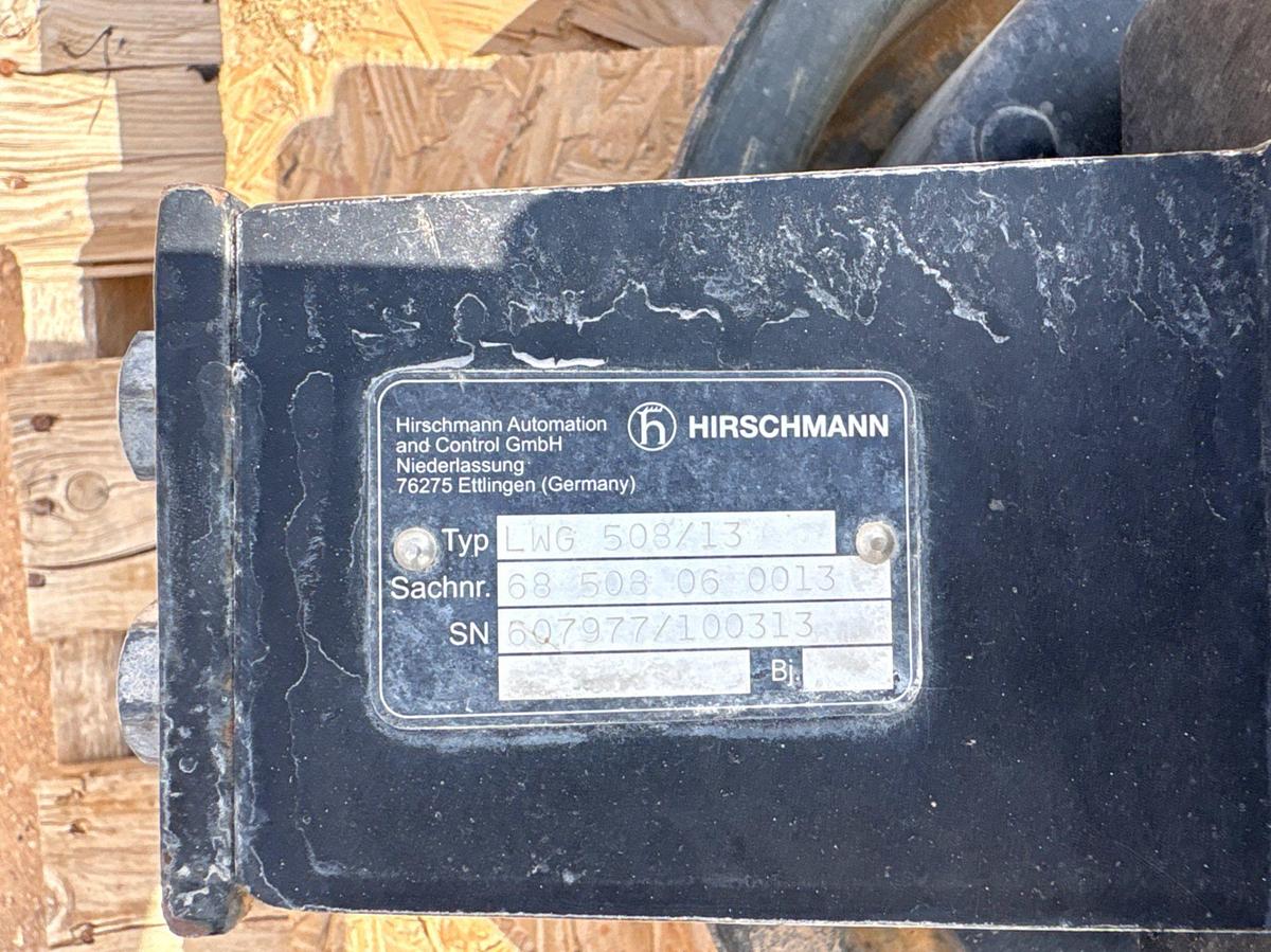 Used PAT Hirschmann LWG508/13 cable reel