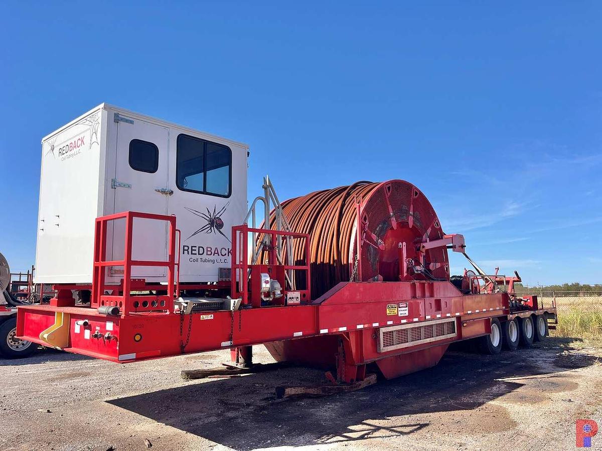 Used 2011 HYDRA RIG 53’ X 11’  4-AXLE COIL TUBING TRAILER