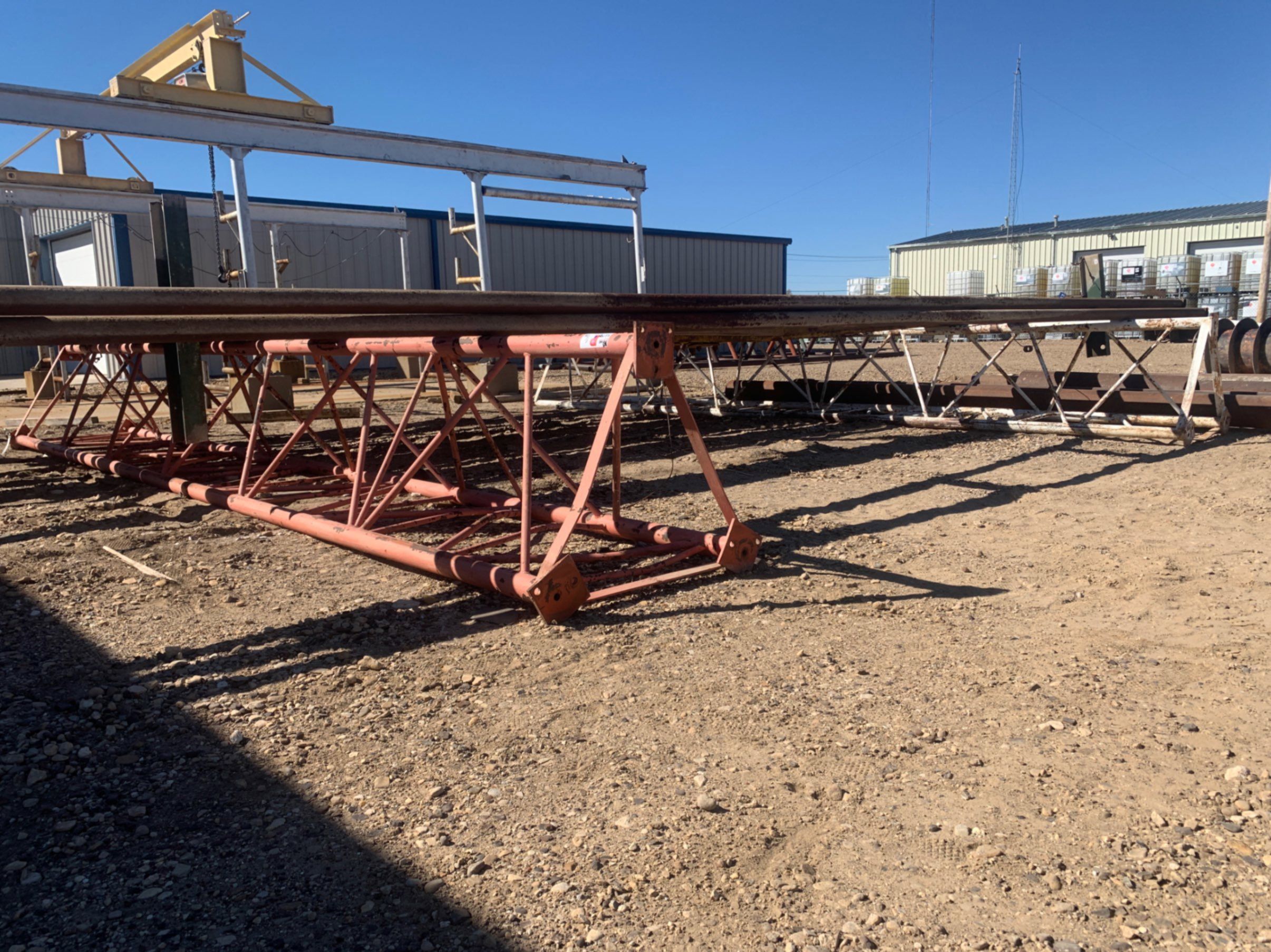 Used (2x$) 21’ x 32” Triangle Pipe Racks