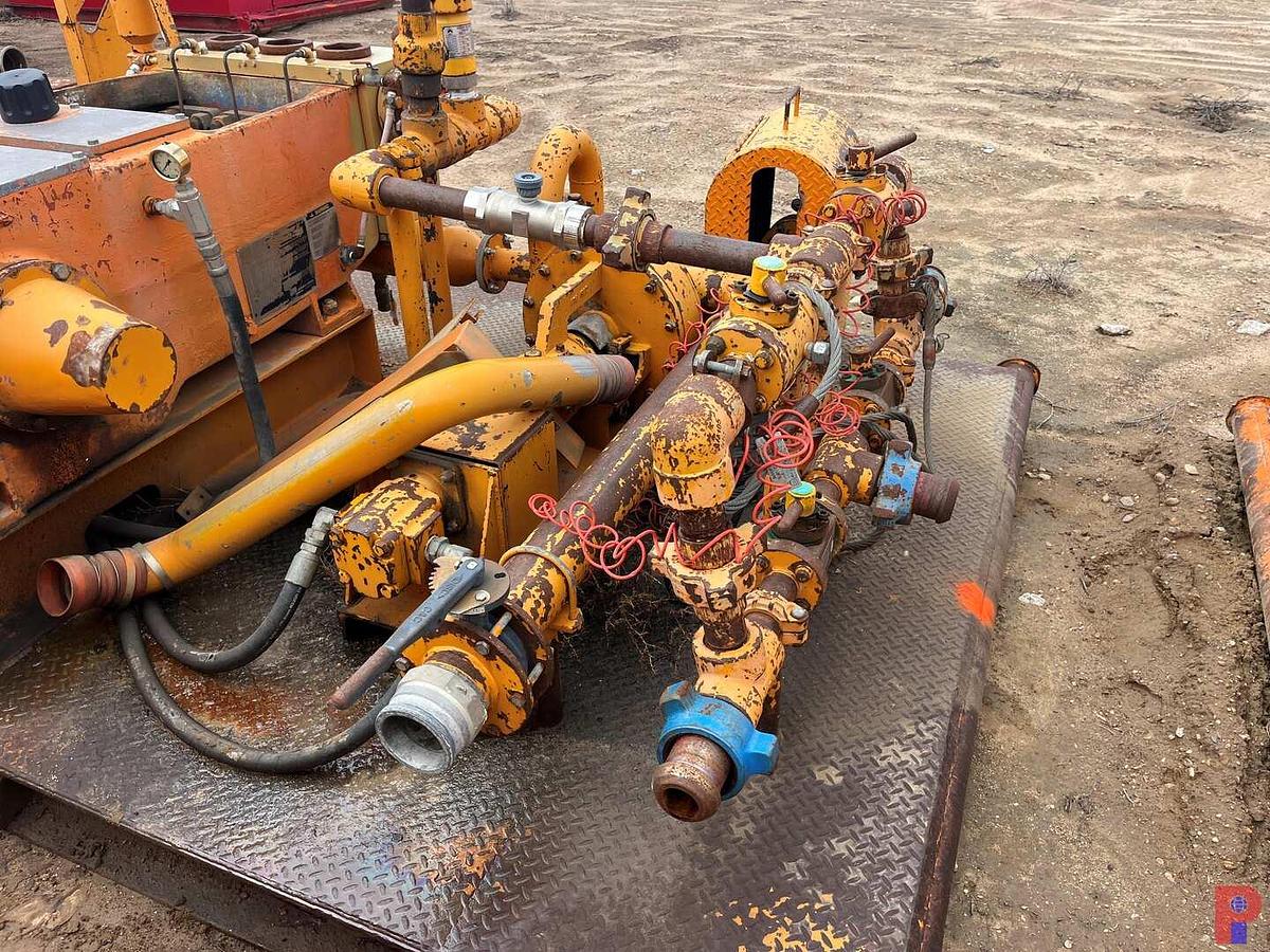 Used NATIONAL JWS-340 TRIPLEX MUD PUMP W/O POWER