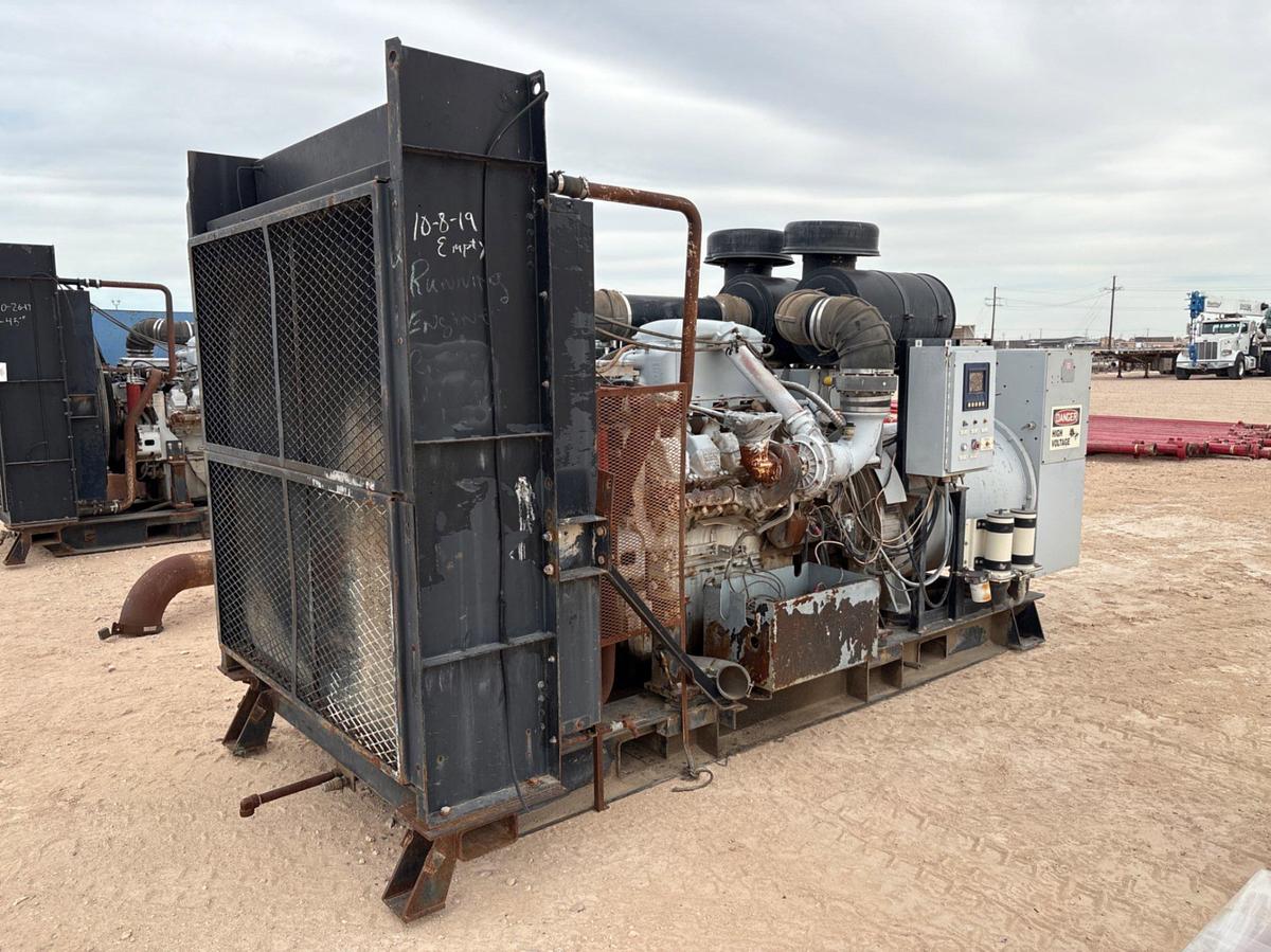 Used Detroit Diesel 100DSEB 890KW 3-phase generator
