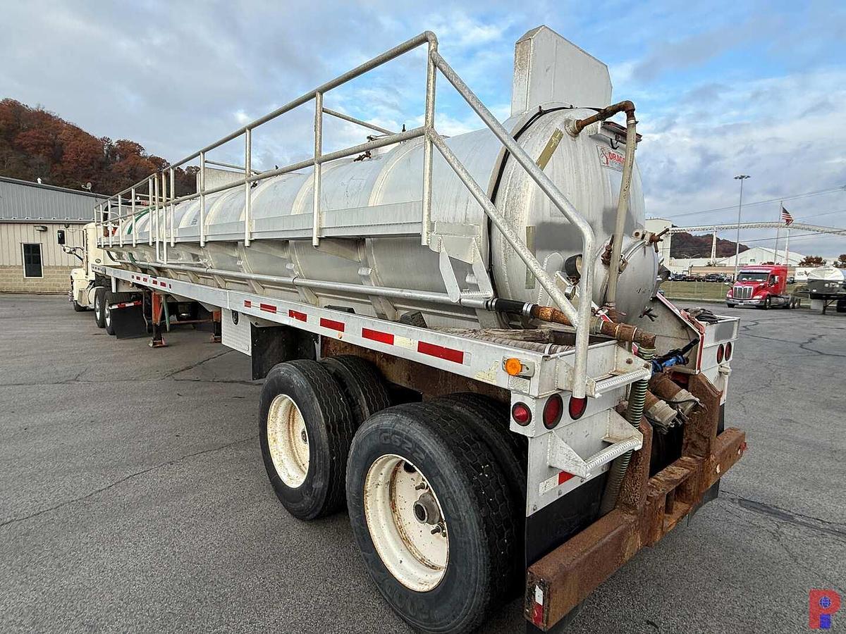 Used 2012 DRAGON 120 BBL ALUMINUM T/A VACUUM TRAILER