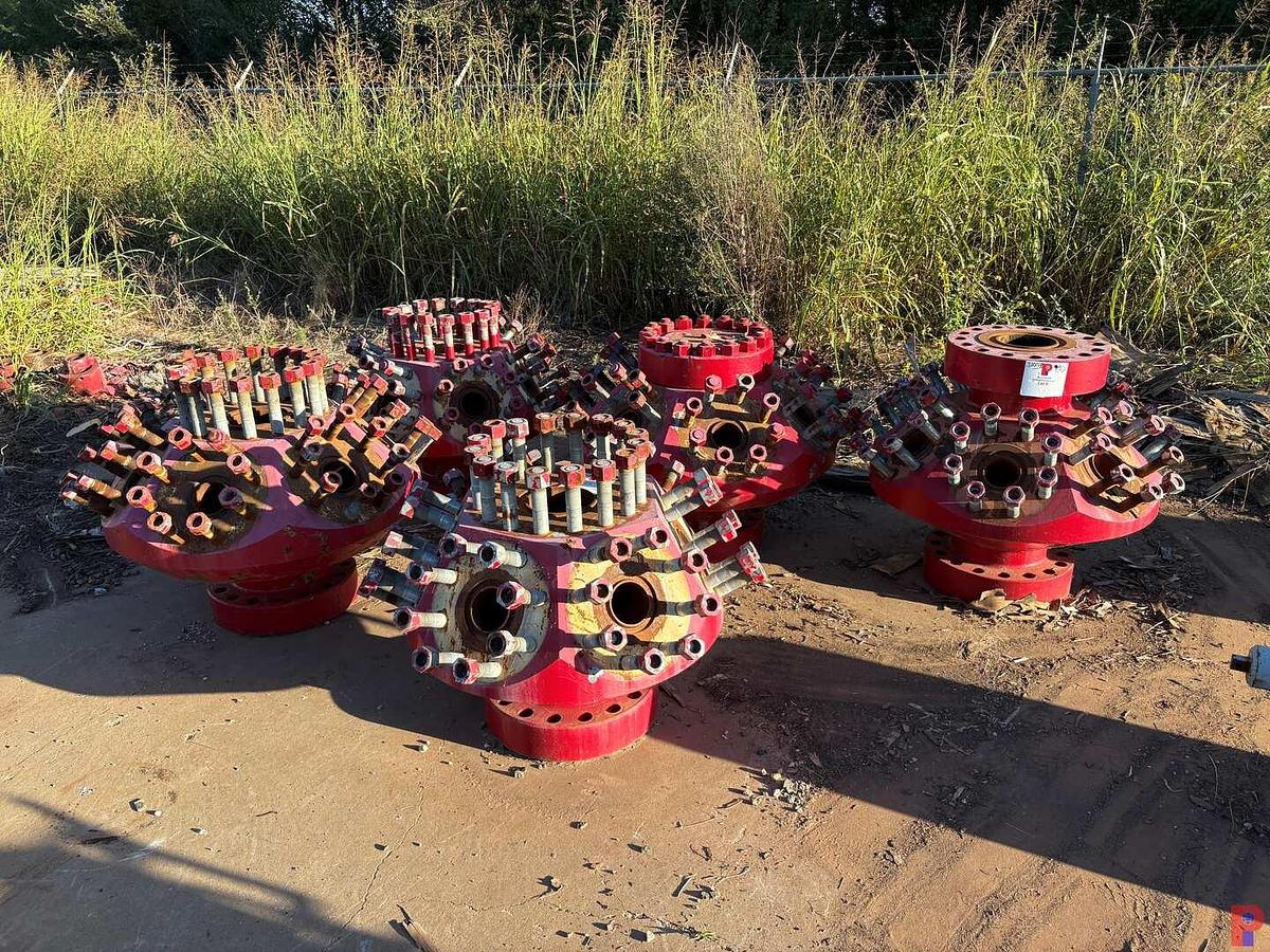 Used (5X$) (5) 7-1/16” 15K & 10K GOAT HEADS