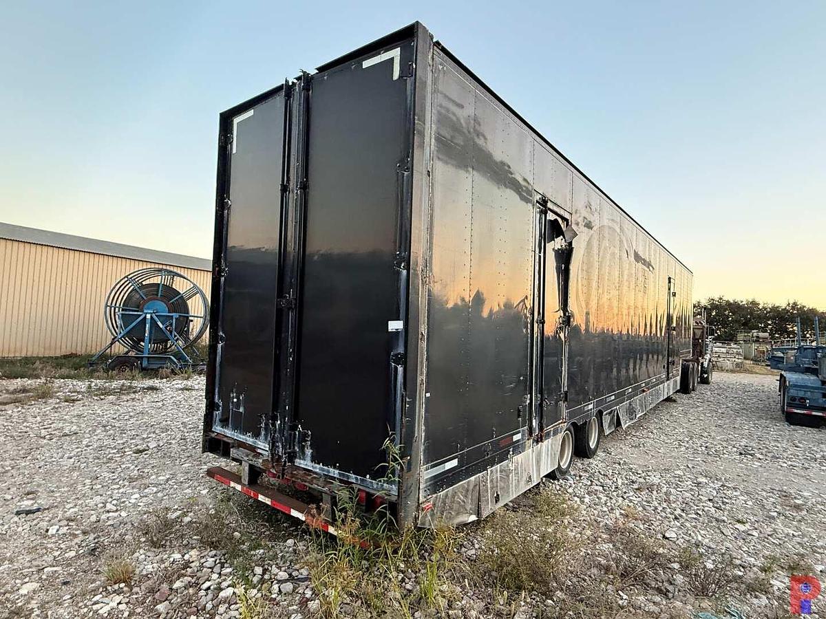 Used 53’ X 102” T/A MOVING VAN / STORAGE DROP DECK TRAILER