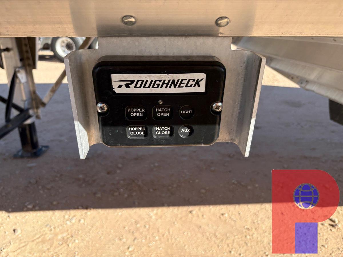 Used 2024 TIMPTE ROUGHNECK 39’ X 8’ T/A HOPPER BOTTOM SAND TRAILER