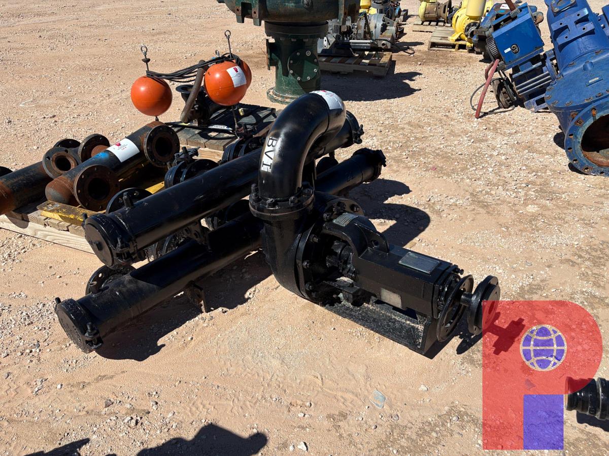 Used PINNACLE 250 SERIES 5X6X11 CENT PUMP W/ 4-STATION INTAKE & DISCHARGE MANIFOLDS