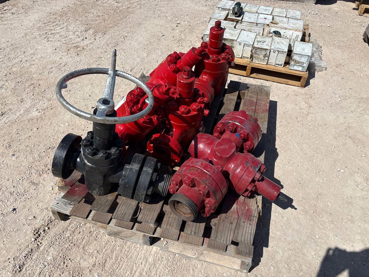 Used (6x$) 2-1/16” 10k gate valves