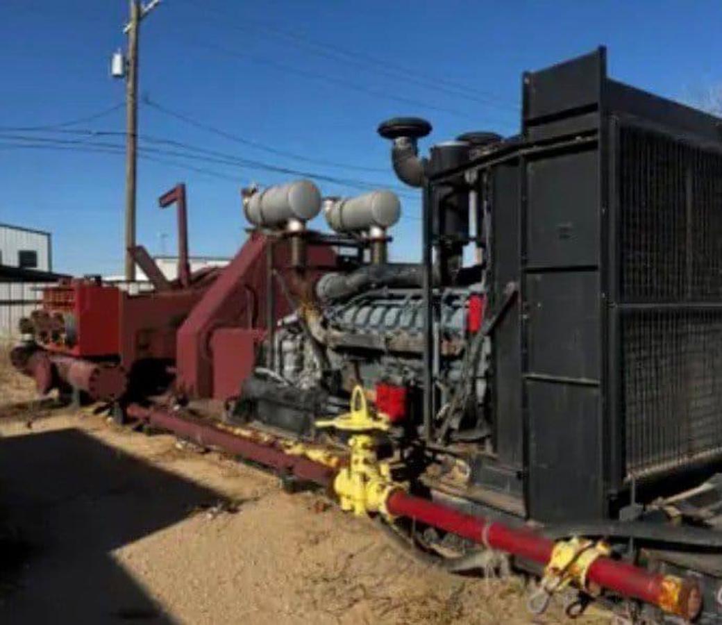 Used BRIDGES EQUIPMENT BOMCO F-1600 TRIPLEX MUD PUMP