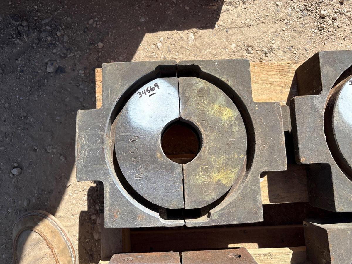 Used SET OF (2) REEDY 2-3/8” BOP PIPE RAMS