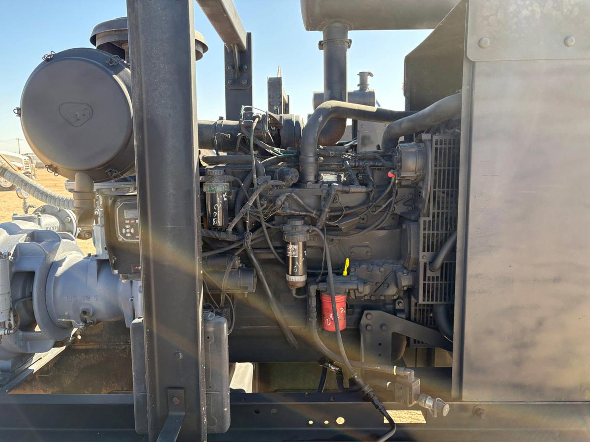 Used Pioneer prime series 6X4X17 cent pump mtd on t/a bumper pull trailer