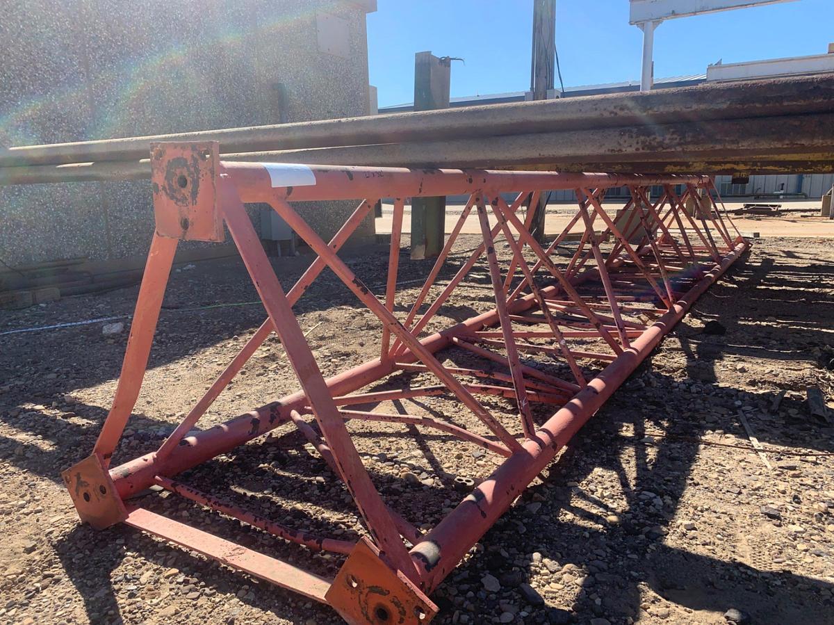 Used (2) 21’ x 32” Triangle Pipe Racks