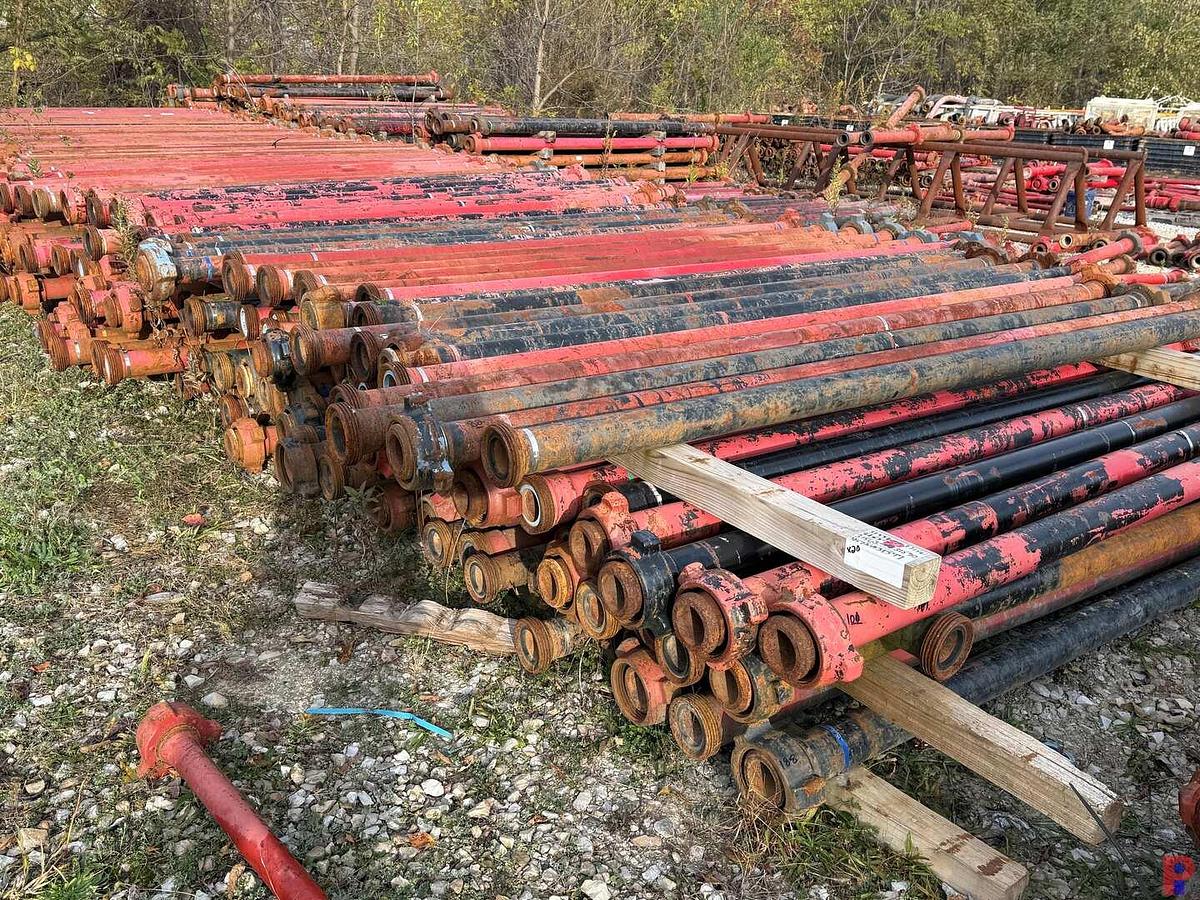 Used (25 X $) (25) 10’ JTS. OF 3” FIG 1502 15K WP FLOW IRON