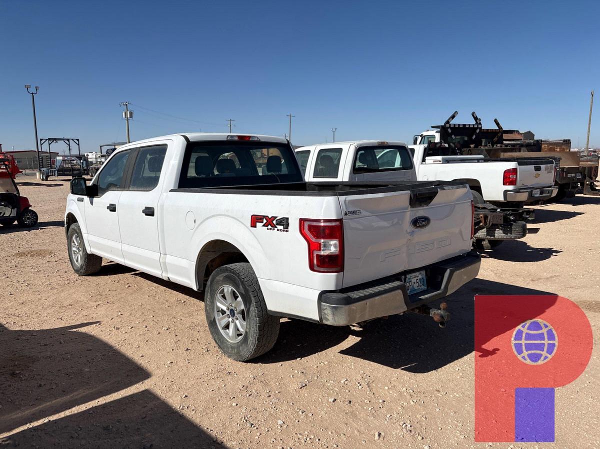 Used 2018 FORD F-150 CREW CAB PICKUP TRUCK, 4X4