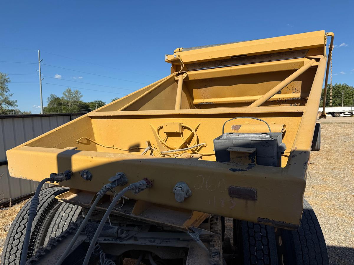 Used 1982 LOAK 38’x 96” T/A BELLY DUMP TRAILER