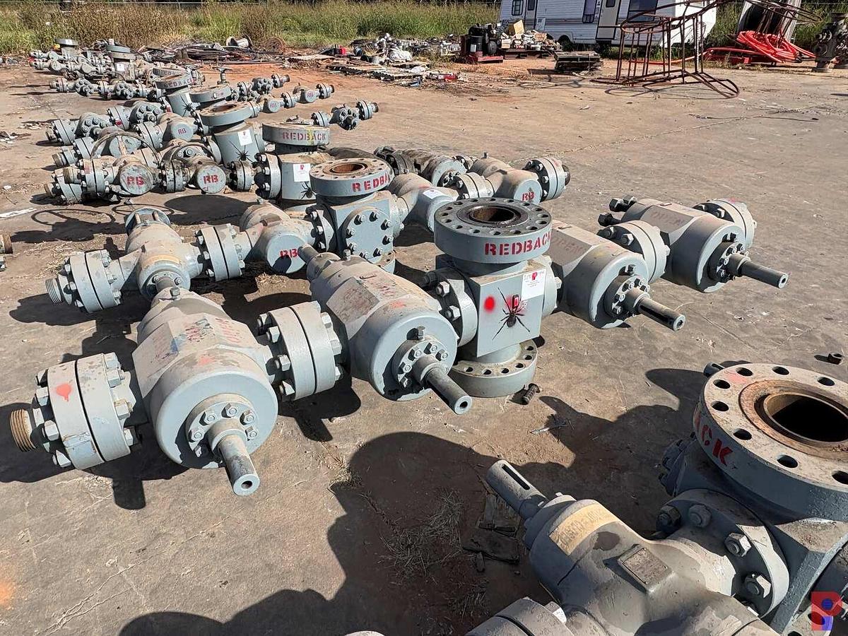 Used 7-1/16” FLUID CROSS W/ (4) 4-1/16” 15K GATE VALVES