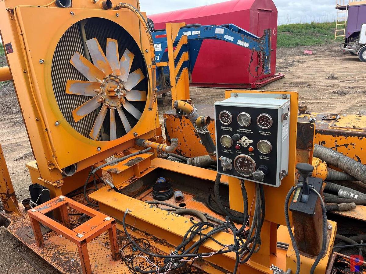 Used NATIONAL JWS-340 TRIPLEX MUD PUMP W/O POWER