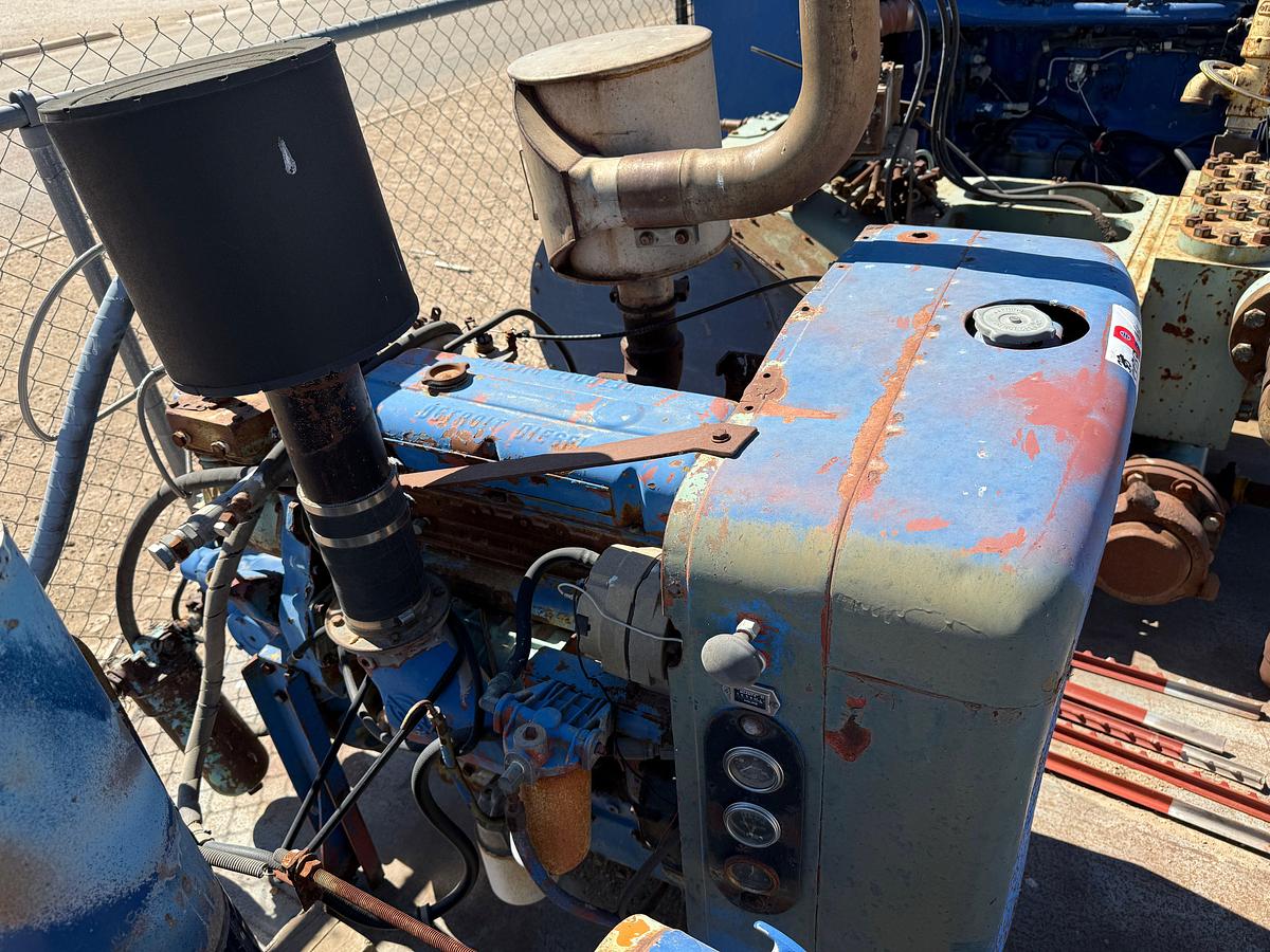 Used DETROIT DIESEL 4-53N POWER UNIT W/ HYDRAULIC PUMPS