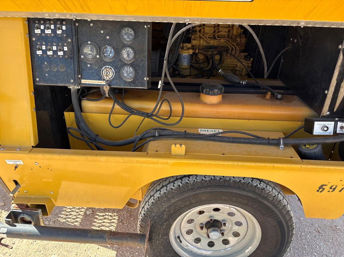 Used Allmand ECOLED S/a bumper pull LED light tower