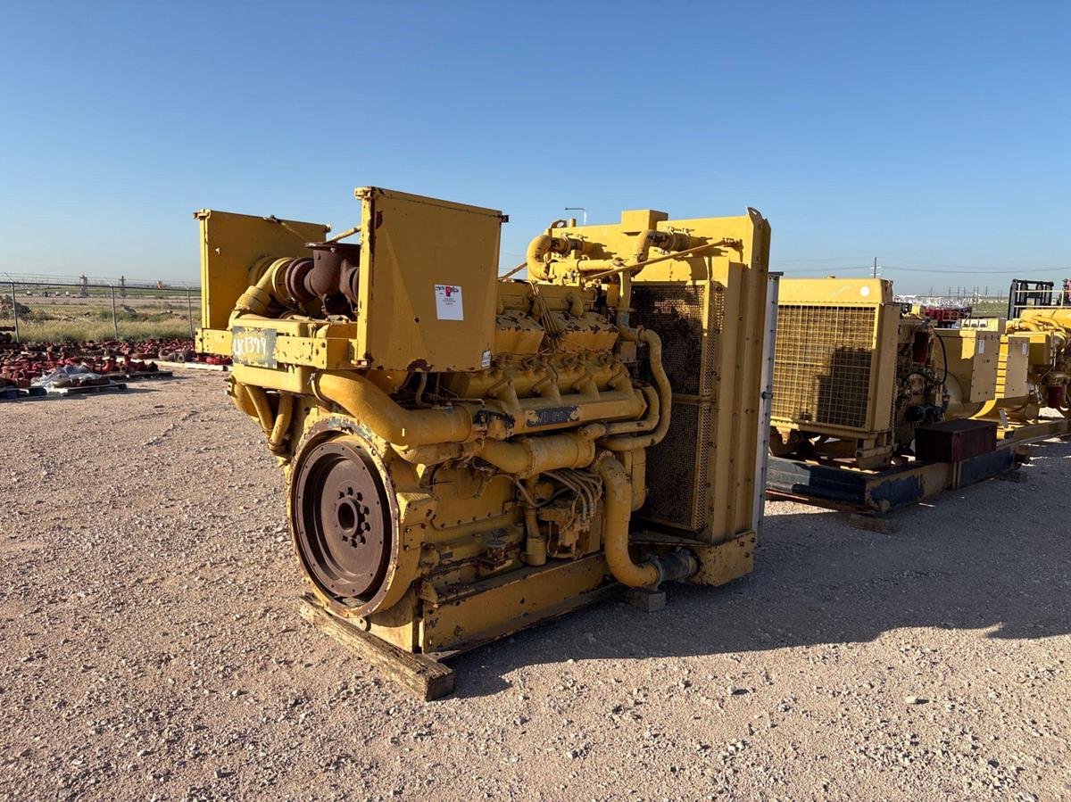 Used Cat D379 PCTA diesel engine w/ radiator