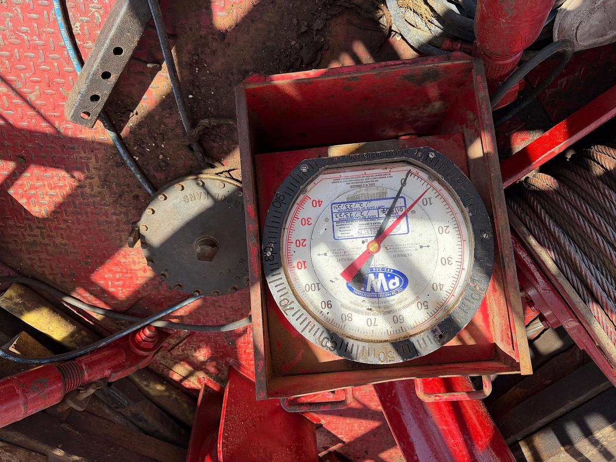 Used 1980 TAYLOR 4-AXLE WELL SERVICE RIG