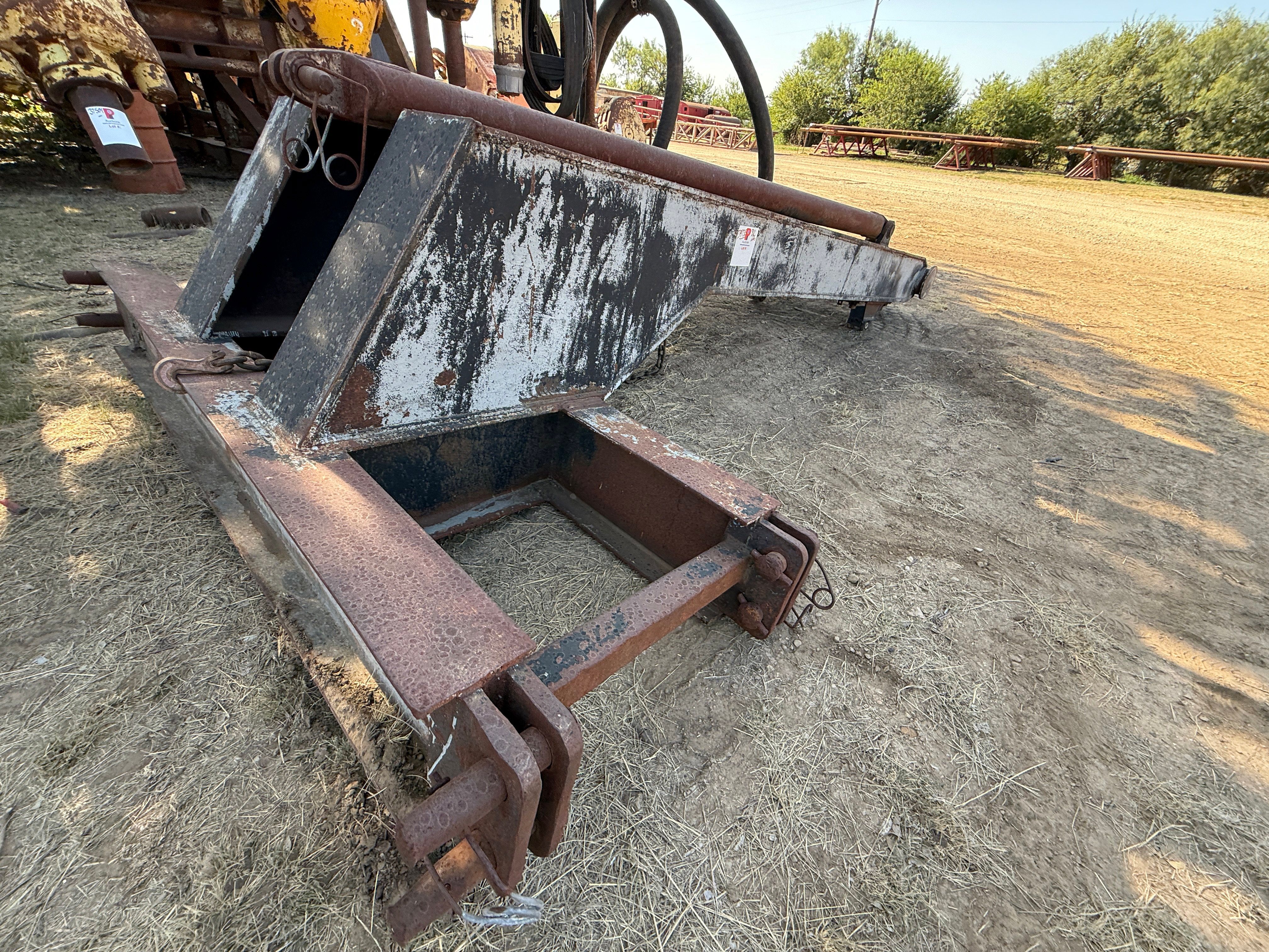 Used 13’ SMALL GIN POLE INVERTED FIFTH WHEEL CUSTOM TOW HITCH