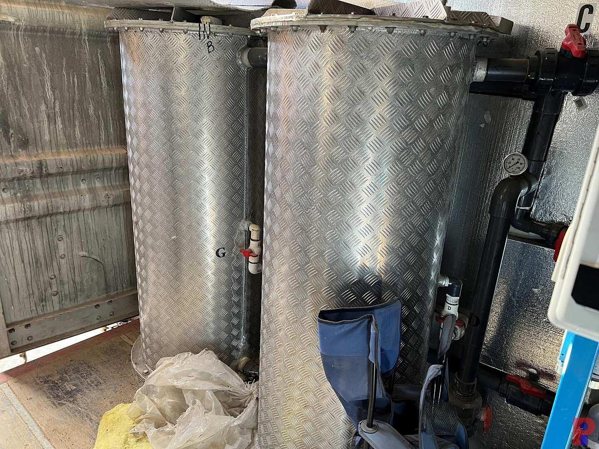 Used DUAL FRAC TANK WATER TREATMENT SYSTEM