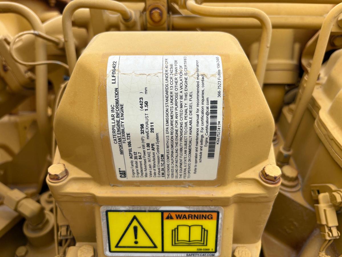 Used Caterpillar 3512 84.7L diesel engine
