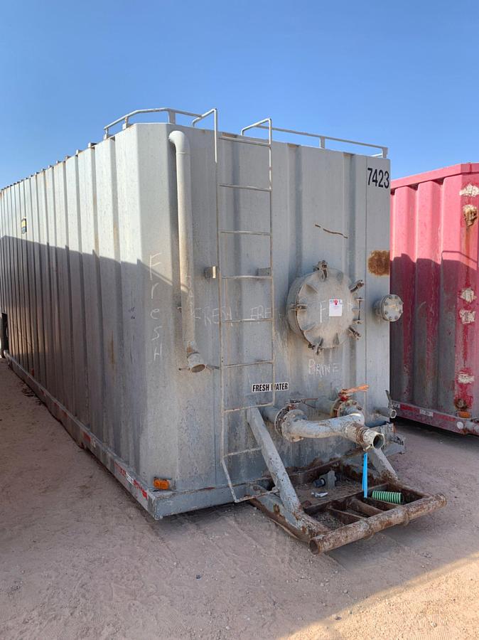 Used 41’L x 8’W x 13’ T 685bbl Rolling Frac Tank