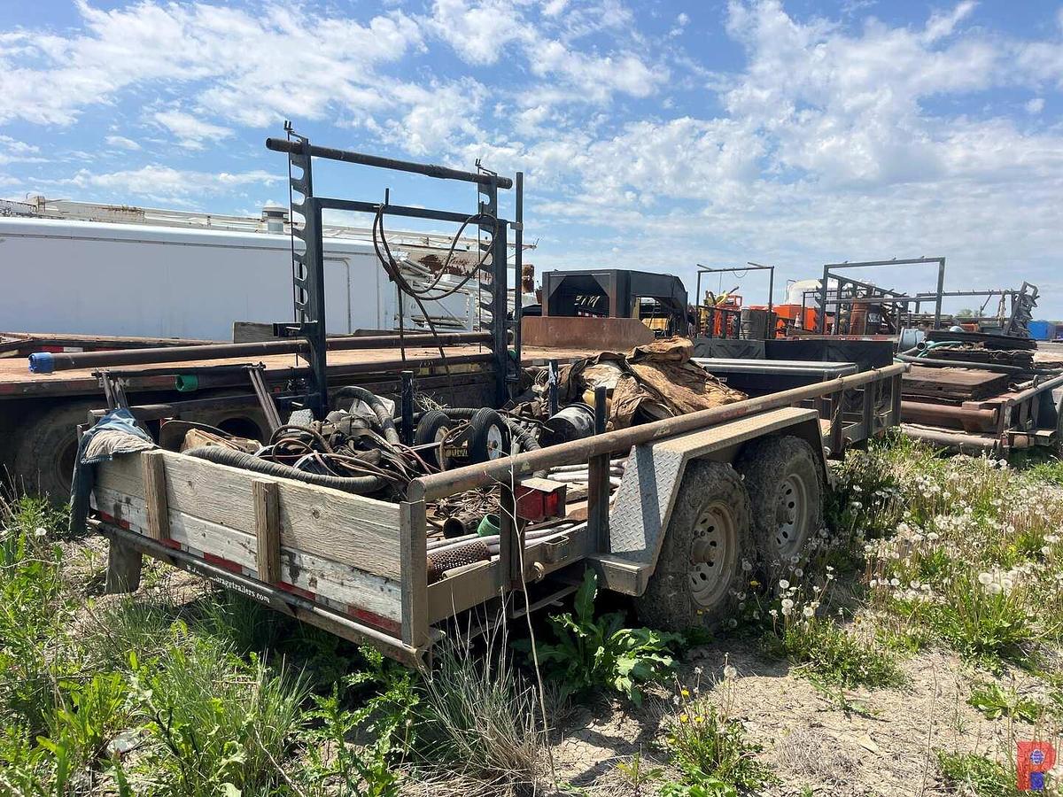 Used 2008 TEXAS BRAGG 18’ T/A BP TOOL TRAILER