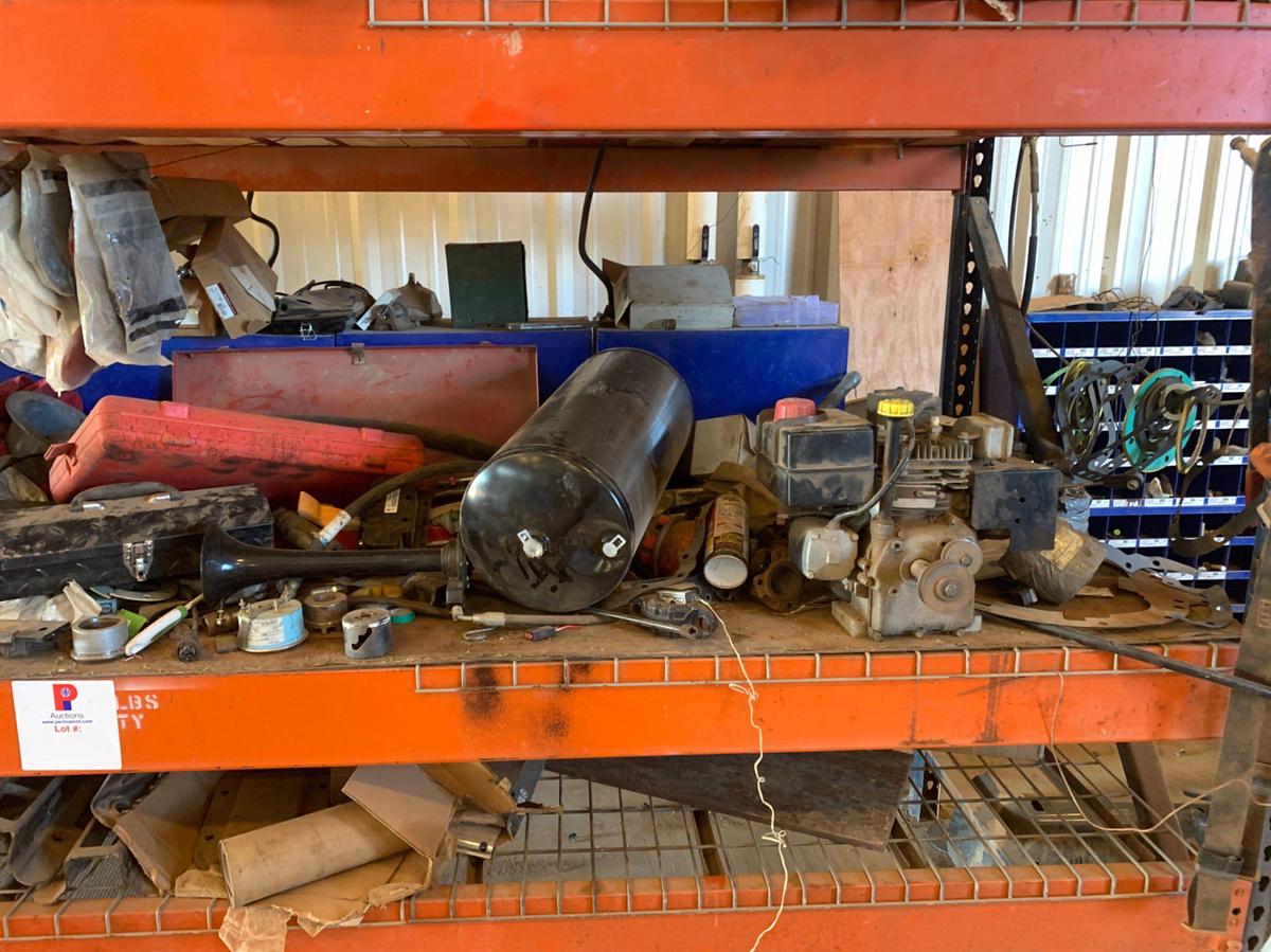 Used 3 Shelves Of Miscellaneous Truck Parts