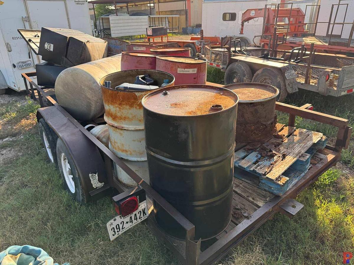 Used 16’ T/A BUMPER PULL UTILITY TRAILER