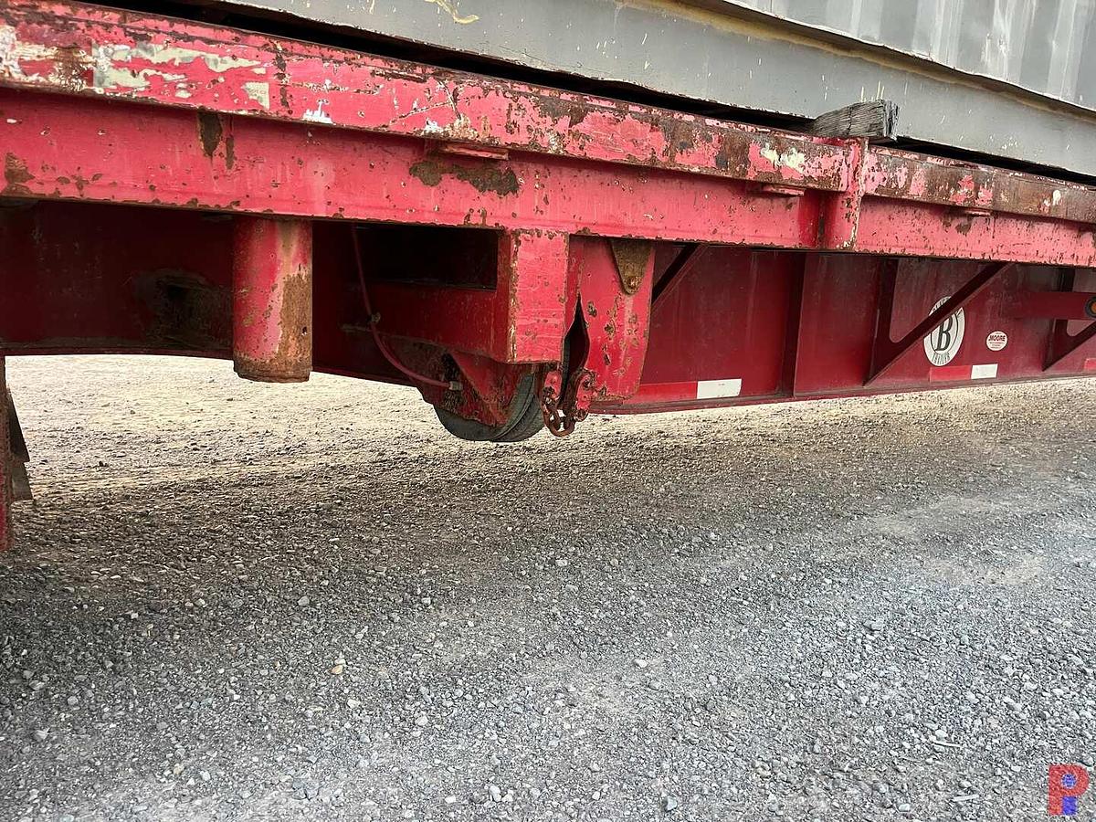Used 2014 BLACKSTONE  53’ TRI-AXLE OILFIELD STEP DECK TRAILER W/ RTB