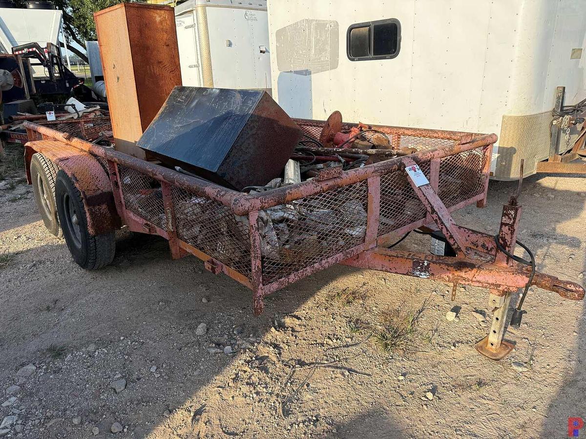 Used 14’ T/A BUMPER PULL UTILITY TRAILER