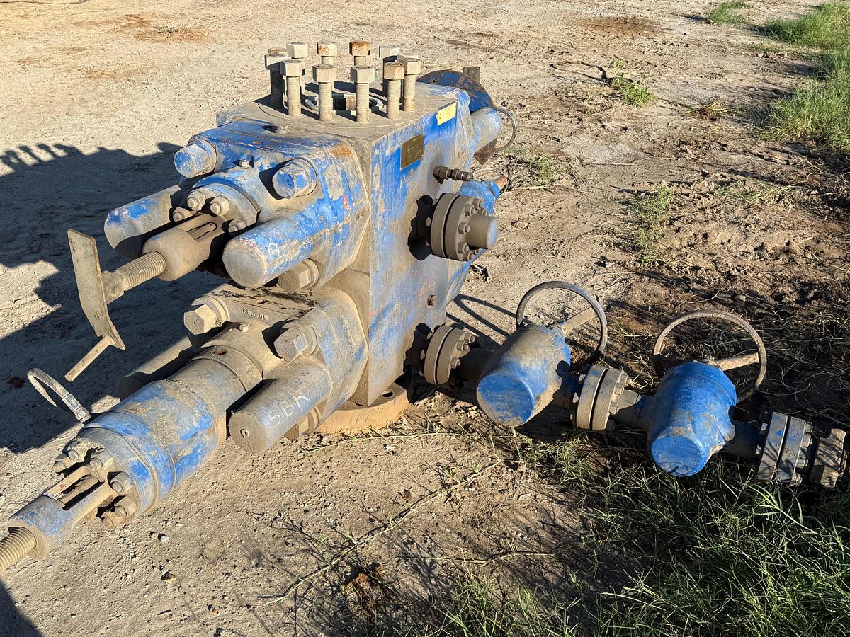 Used 2018 CAMERON “U” TYPE 7-1/16 10K WP DBL HYD BLOWOUT PREVENTER