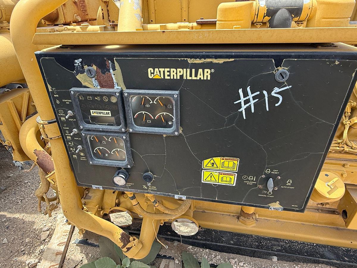 Used CATERPILLAR 3512 DRILLING MUD PUMP DIESEL ENGINE