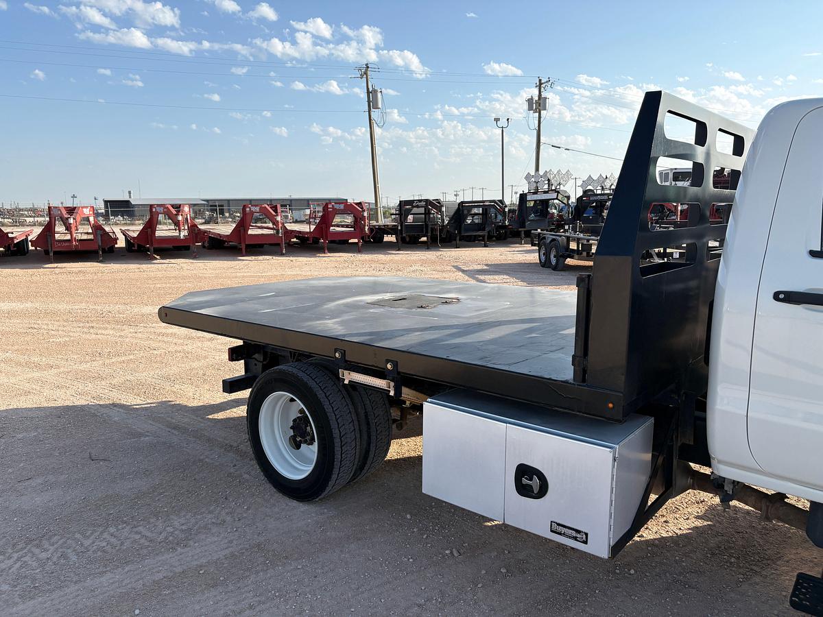 Used 2022 INTERNATIONAL CV515 SINGLE CAB FLATBED DUMP TRUCK
