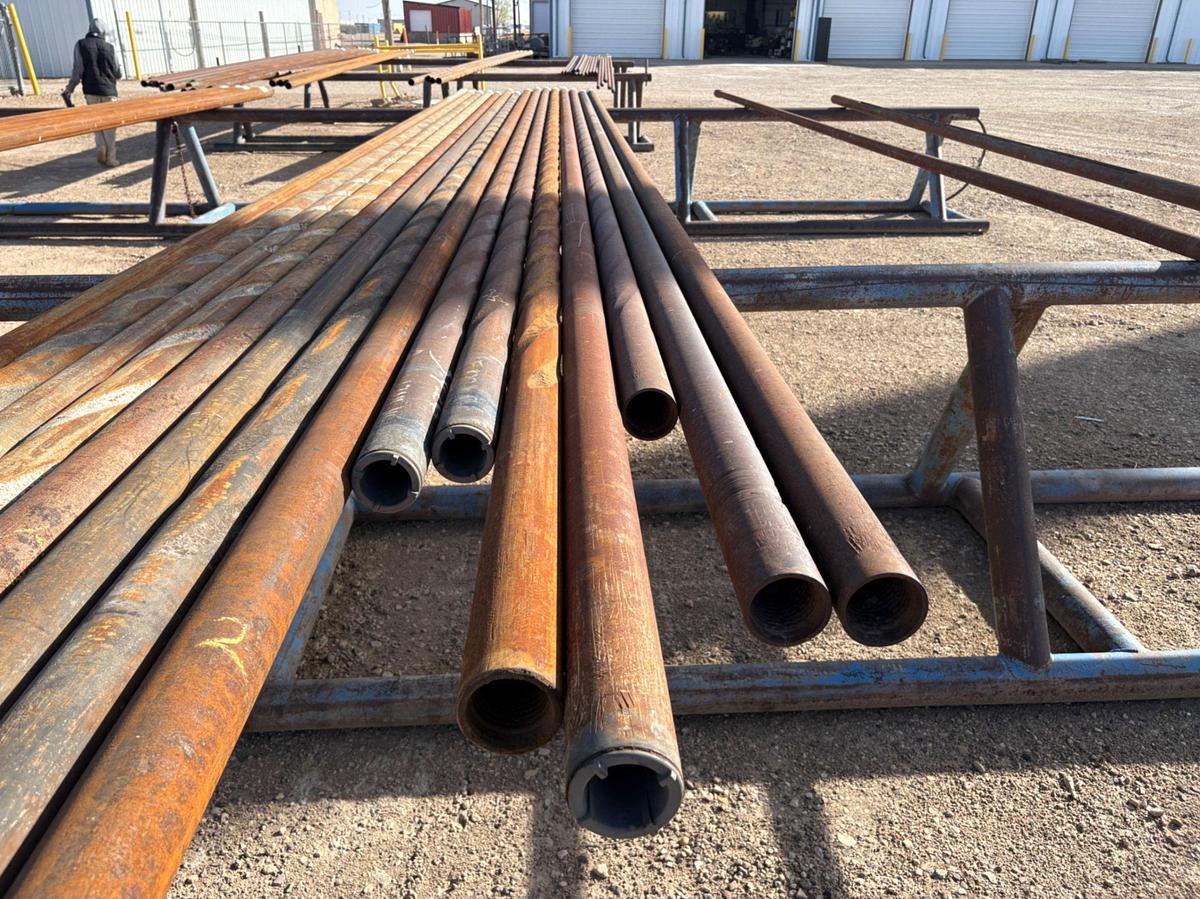 Used 3-3/8”OD X 1-7/8”ID X 30.9’L SLICK DRILL COLLAR W/ 2-3/8IF CONNECTIONS