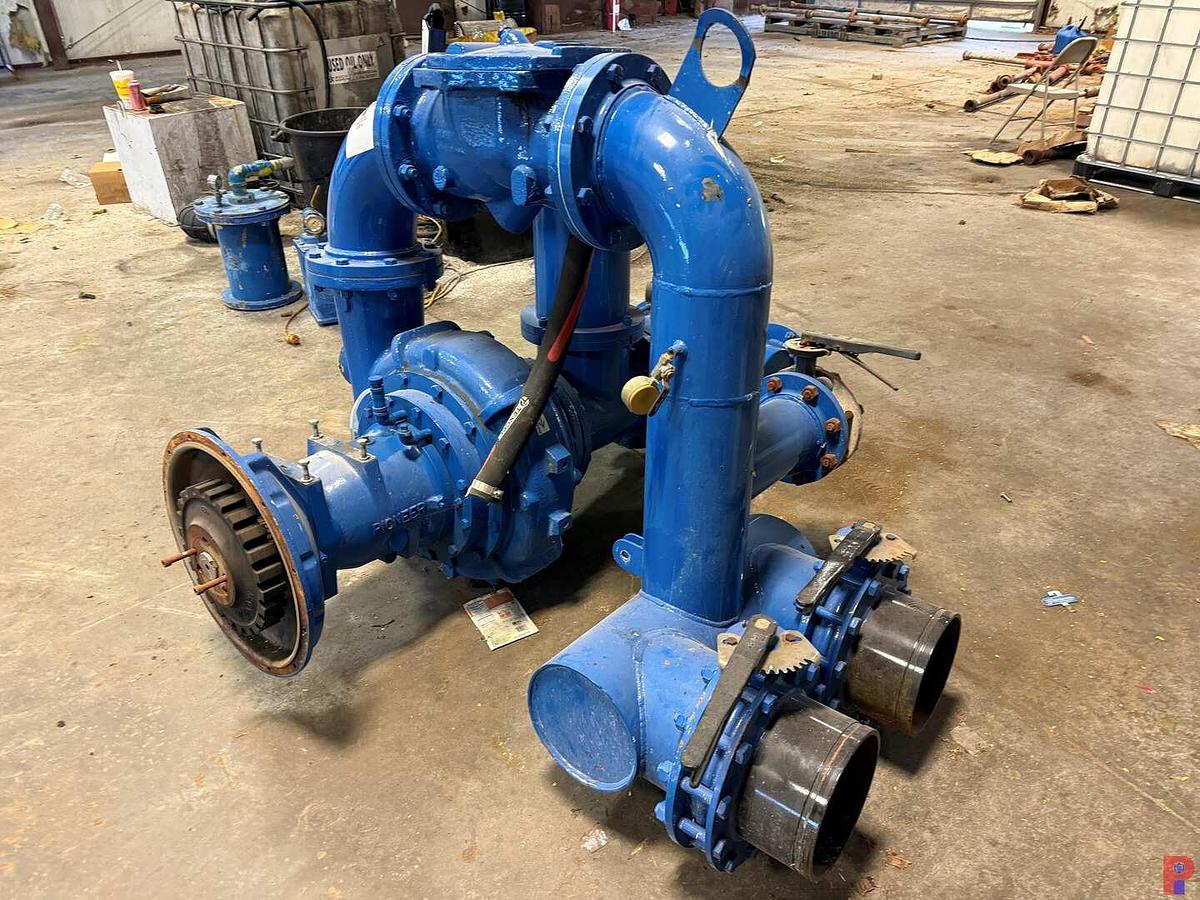 Used PIONEER 10” X 8” CENTRIFUGAL PUMP W/ 8” MANIFOLD & VALVES