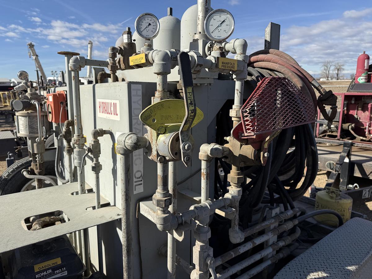 Used 10’ T/A SHOP BUILT 2-STATION ACCUMULATOR TRAILER