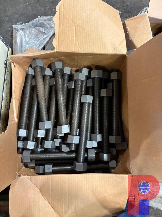 Used (2 BOXES) OF 1-1/2” STUD BOLTS