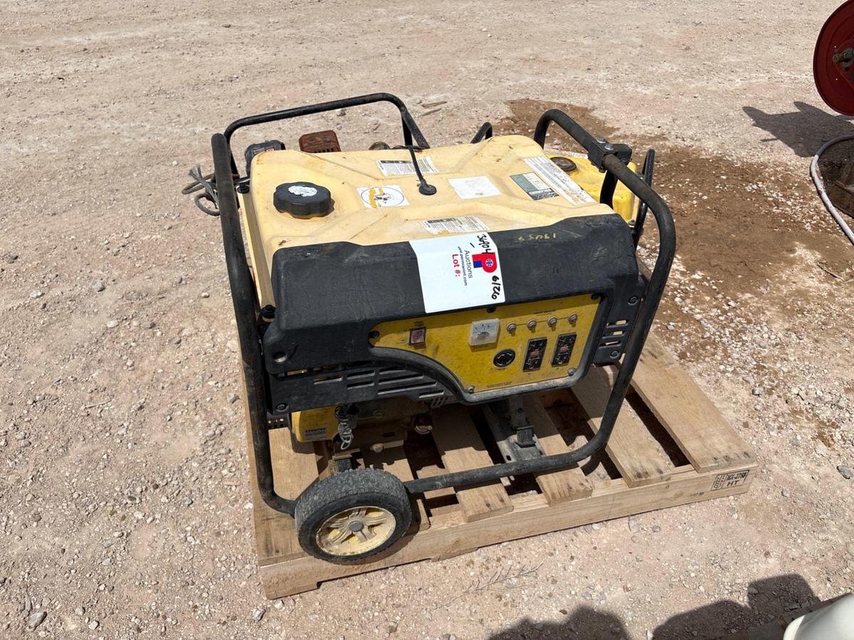 Used (2) champion portable generators & (2) trash pump