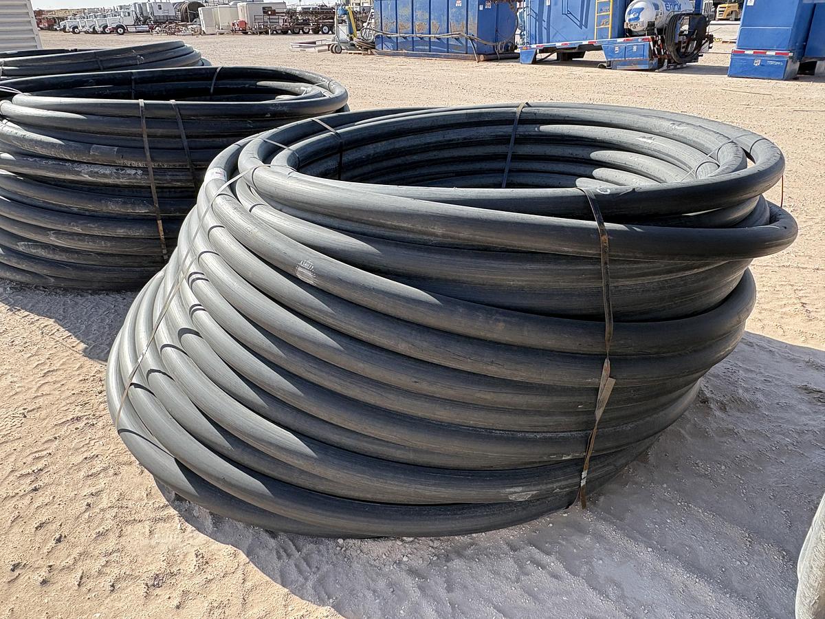 Used 1,000 FOOT ROLL OF 3” IPS DR9 POLY PIPE